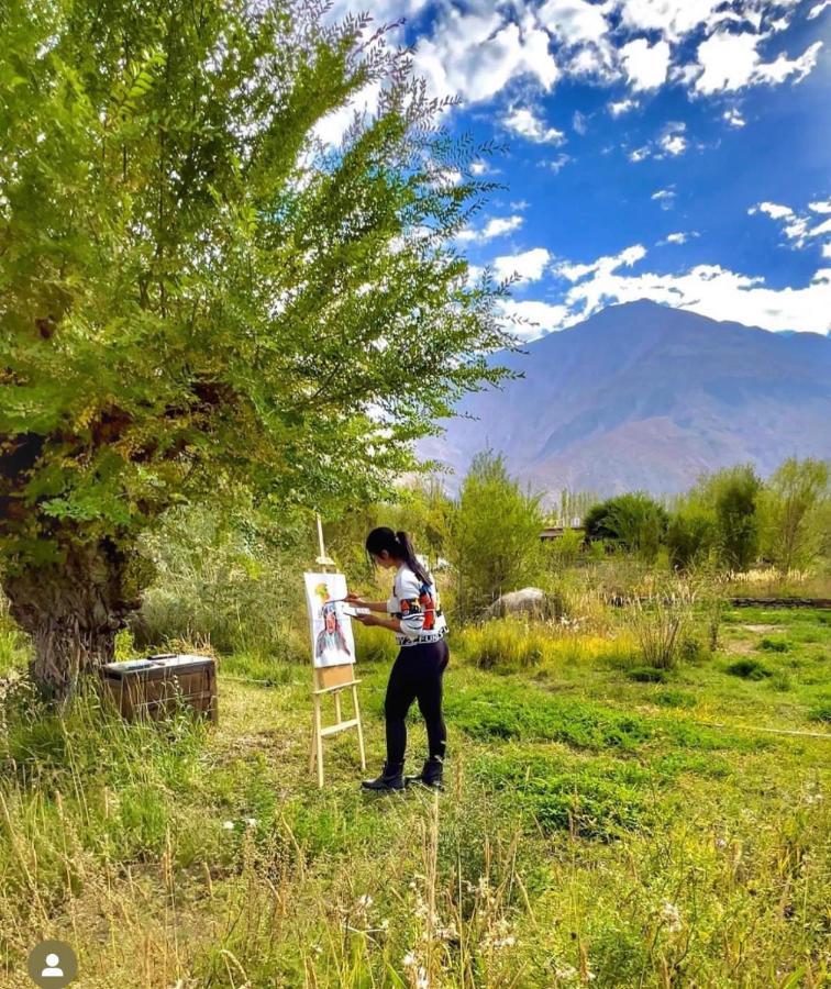 Lchang Nang Retreat-The House Of Trees-Nubra Valley Ξενοδοχείο Sumur Εξωτερικό φωτογραφία