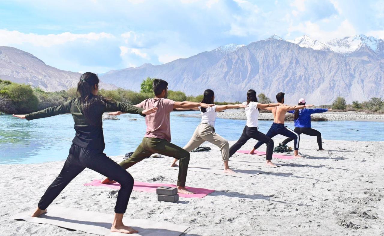 Lchang Nang Retreat-The House Of Trees-Nubra Valley Ξενοδοχείο Sumur Εξωτερικό φωτογραφία