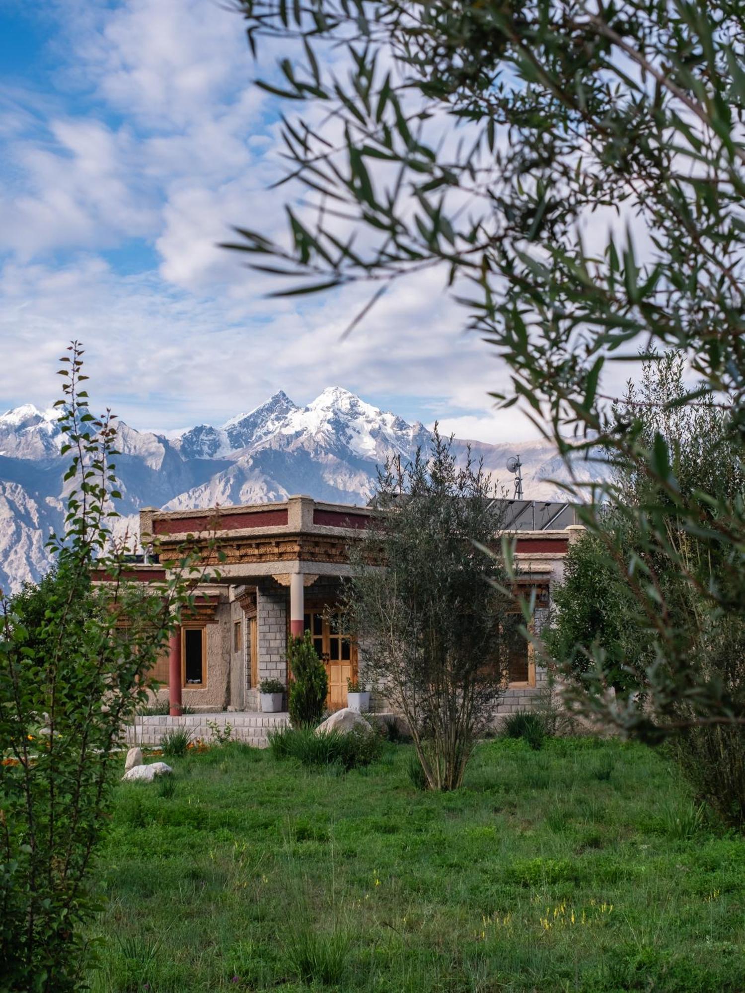 Lchang Nang Retreat-The House Of Trees-Nubra Valley Ξενοδοχείο Sumur Εξωτερικό φωτογραφία