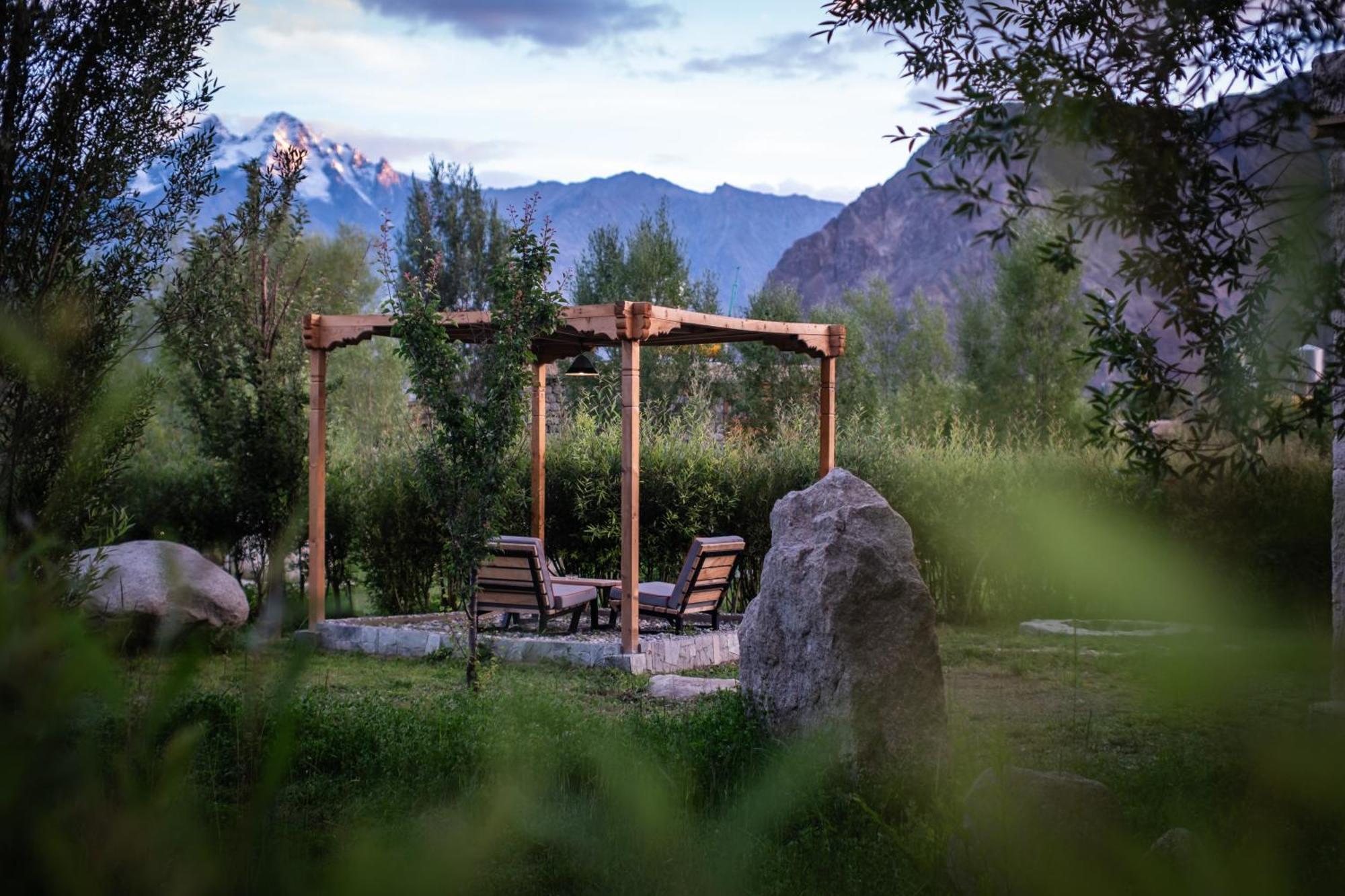 Lchang Nang Retreat-The House Of Trees-Nubra Valley Ξενοδοχείο Sumur Εξωτερικό φωτογραφία